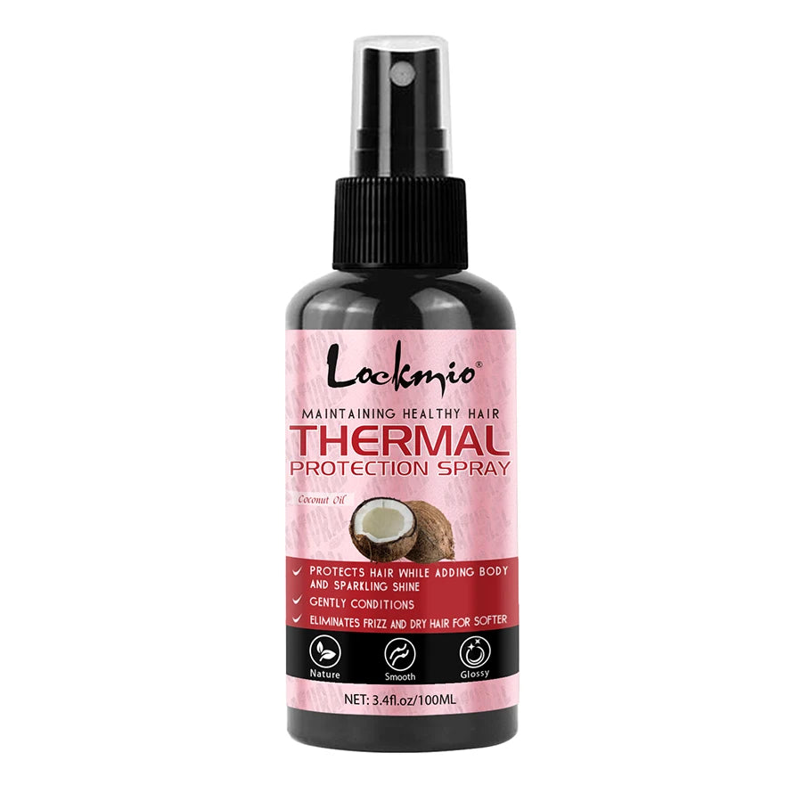 LOCKMIO Thermal Protect Spray Moisturizing & Nourishing Protect Hair Repair Heat Damage Conditioner Anti-frizz Hair Care Product