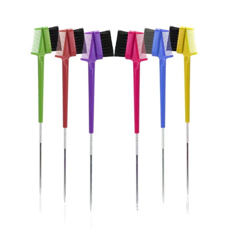 1PC Rat Tail Double Sided Pintail Brush Hair Styling Edge Control Brushes Comb for Hair