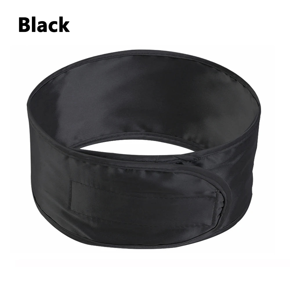 Satin Hair Wrap Scarf Satin Headband for Black Women's Hair Adjustable Silk Hair Wraps for Sleeping Nonslip Strips 