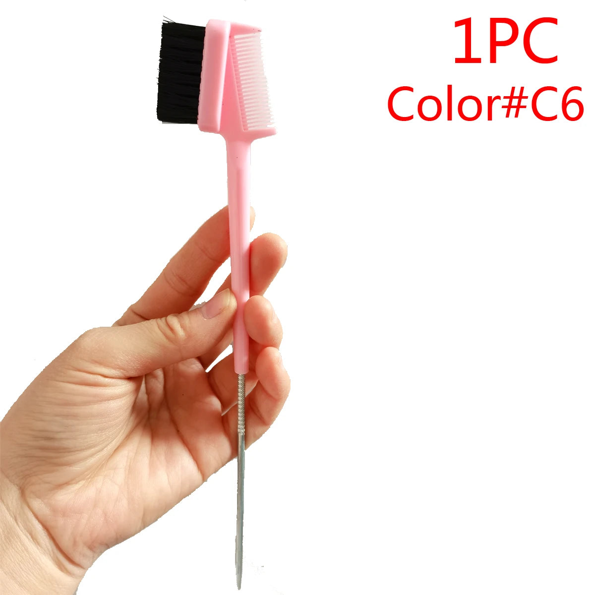 1PC Rat Tail Double Sided Pintail Brush Hair Styling Edge Control Brushes Comb for Hair
