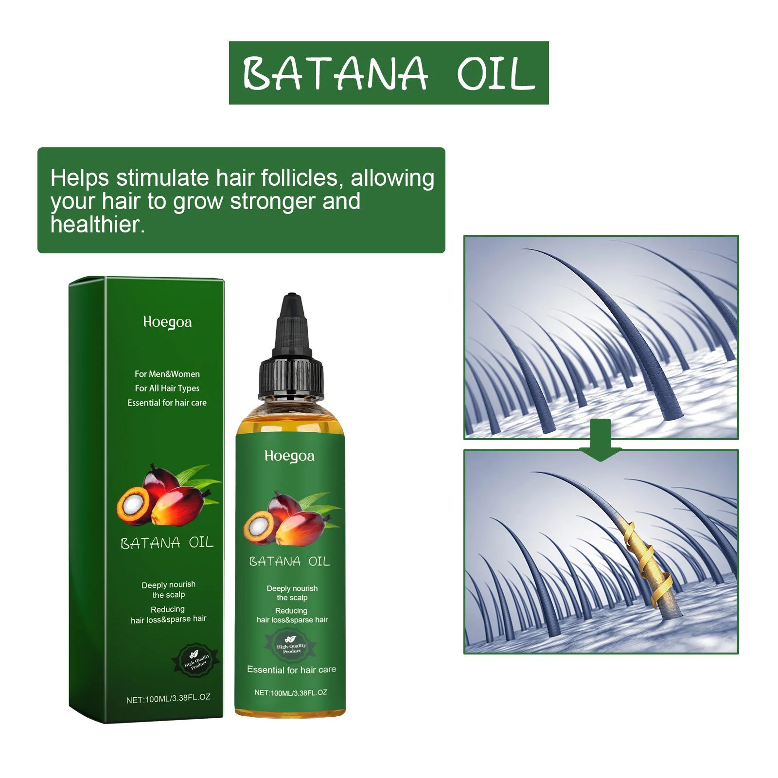 Hair Growth Oil Nourishing Scalp Repairing Strengthening Preventing Hair Loss Dry Damaged Frizz Control Men Women Hair Products